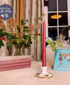 Nến nhũ đỏ hộp 4 cây LONDON