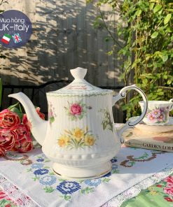 Bộ trà 12 tháng hoa Royal Albert x 12 Trios