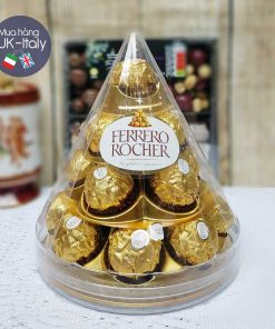 Tháp socola kem hạt phỉ Ferrero Rocher 350g