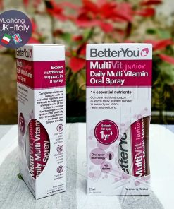 Xịt thẩm thấu BetterYou đa vitamin cho trẻ từ 1 tuổi