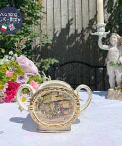 Bình cắm hoa Sadler 2 quai cảnh đoàn ngựa