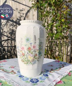 Bình hoa đại Aynsley hoa vườn nhà tranh thời Tudor