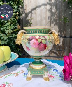 Bình hoa hồng vẽ tay cổ James Hadley