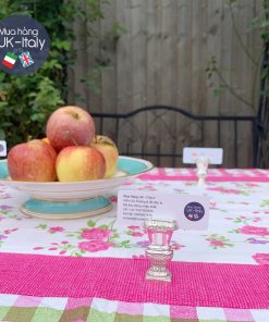 Bộ 8 bình hoa mạ bạc UK bày tên bàn tiệc