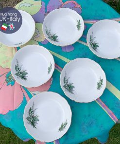 Bộ đĩa ăn bánh hoa linh lan Windsor c.1960 (Set 6 đĩa)