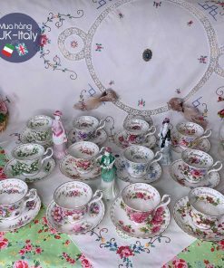 Bộ trà hoa Royal Albert 12 tháng x 12 duos