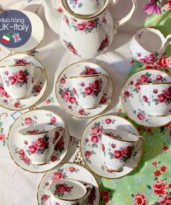 Bộ tách Hoa hồng Chelsea Staffs c.1936 (15 món)