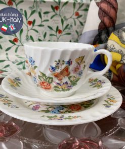 Bộ trà cho 4 người Vườn quê nước Anh Aynsley 1980s