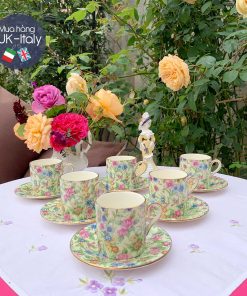 Bộ tách 6 người Royal Winton Chintz vườn Kew