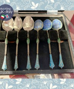 Bộ thìa bạc nguyên chất kiểu 3