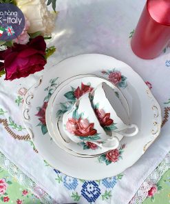 Bộ tách 2 người hồng Christian Dior c.1950