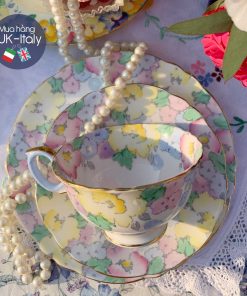 Bộ trà 2 người màu nước phấn c1930