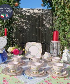 Bộ tách 6 người Tuscan đồng cỏ 21 món kèm/không kèm ấm (2 lựa chọn ấm)