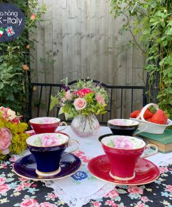 Bộ tách 4 người Aynsley Corset hồng bắp cải