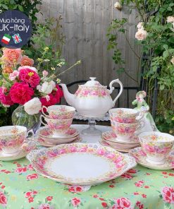 Bộ tách 6 người Royal Albert hoa hồng Serena (22 món)