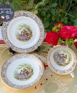 Bộ trà 2 người - ấm & đôi tình nhân