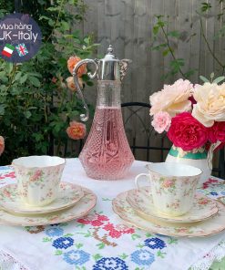 Bộ tách cổ 2 - 4 người Tuscan phấn hoa hồng