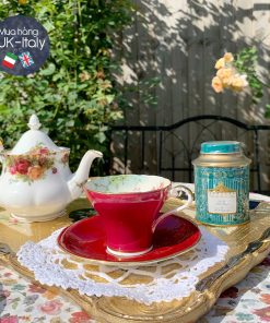 Bộ trà duo Corset đỏ đồng cỏ