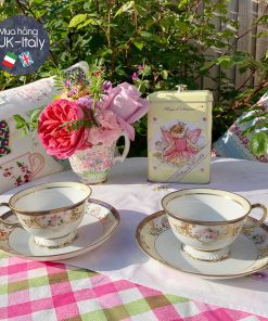 Bộ trà duo Noritake cổ vẽ tay cho 2 người
