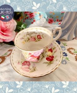 Bộ trà duo tháng 4 hoa đậu ngọt