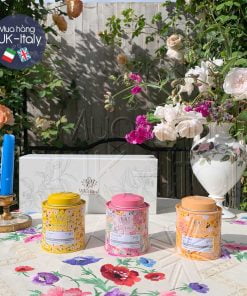 Bộ trà Whittard 3 hộp đào, gừng, đại hoàng