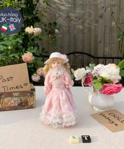 Búp bê đứng cỡ nhỏ hồng phấn