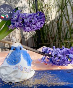 Cô gái sứ hoa tiên ông 12cm Coalport