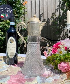 Decanter tiệc uống mạ bạc ánh vàng c.1920