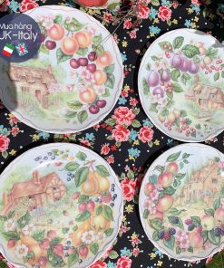 Set đĩa hoa quả 4 mùa 1993