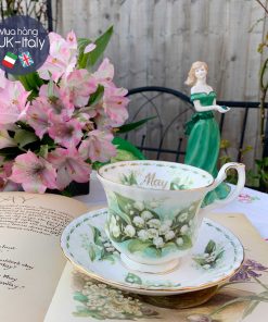 Bộ tách duo Royal Albert hoa tháng 5 - hoa linh lan
