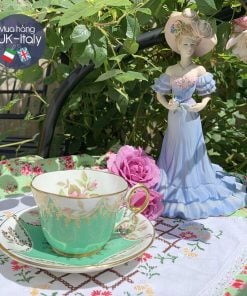 Duo xanh nụ hồng cabinet Foley c.1930