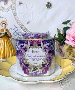 Trà xanh hoa quả Chúc Mừng/ Kỉ niệm cưới Harrods - Congratulations Fruit-infused Green Tea 125g