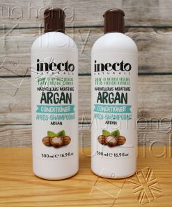 Dầu xả dưỡng ẩm tinh dầu Argan Inecto chứa 90% nguyên liệu tự nhiên 500ml