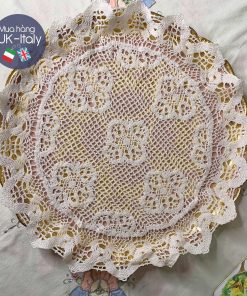 Khăn ren decor vintage Ý - Kiểu 2