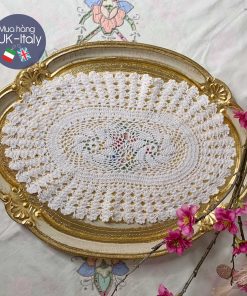 Khăn ren decor vintage Ý - Kiểu 5