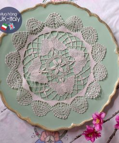 Khăn ren decor vintage Ý - Kiểu 7