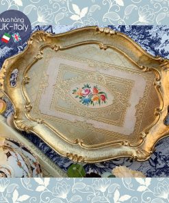 Khay oval có tay cầm (M)