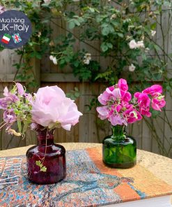 Lọ thuỷ tinh dáng lọ mực cao 11cm (2 màu lựa chọn)