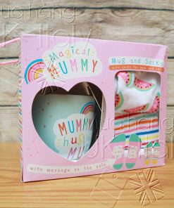Bộ cốc (ly) và tất (vớ) Magical Mummy cho bé