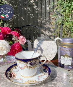 Thìa lọc trà Anh bạc nguyên chất c.1913