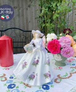 Cô sứ hoa Violet RW 18cm