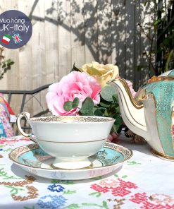 Bộ trà duo Cabinet Paragon xanh ngọc lam