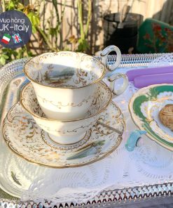 Bộ trà trio HR Daniel vẽ cảnh săn lùng