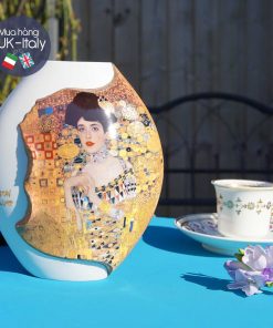 Lọ hoa Oval gốm Klimt cô gái Adele