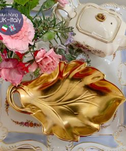 Đĩa bày chiếc lá c1940