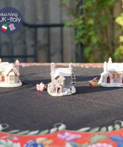 Nhà Lilliput Lane tuyết Kiểu 2 (cụm 3 nhà)