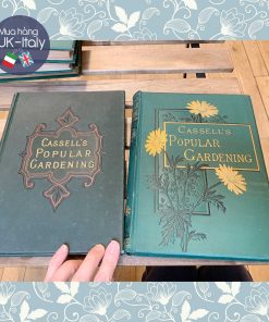 Sách bộ 2 cuốn làm vườn Cassell (bìa hoa cúc)