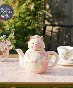 Ấm sưu tầm lợn hồng dễ thương