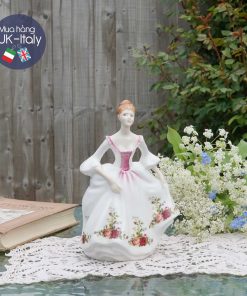 Cô sứ hoa hồng cổ Anh Royal Doulton