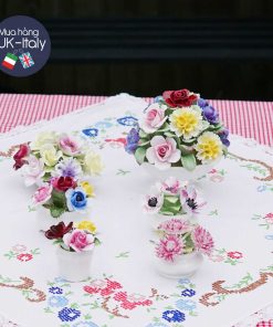Hoa sứ Coalport 4 loại hoa (XL)